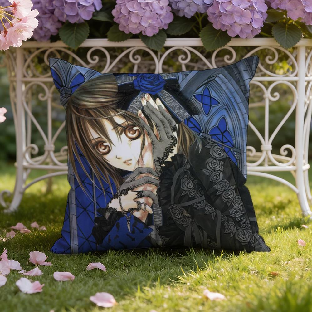 V-Vampire Knight Cushion Cover Home & Car Dual-Scene Pillow Cover: Reversible for Premium Comfort