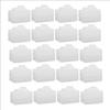 Neue Silikon RJ45 Staubstopfen Langlebige Schwarze Transparente Ethernet Hub Portabdeckung RJ45 Anti-Staub-Abdeckung