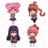 Doki Doki Literaturclub! Animationsspiel Peripherie Spielzeug Monika Natsuki Anime Action Bewegliches Modell Figuren Sammlung NTR