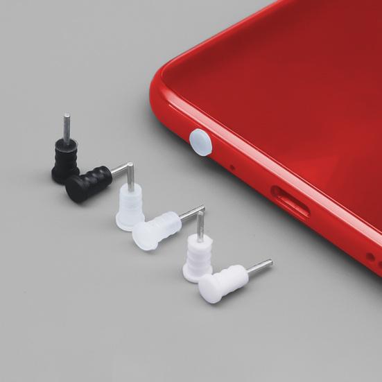 5Pcs 3.5mm Dust Plug Mini Universal Silicone Multipurpose Jack Dust Pin for Smart Phones