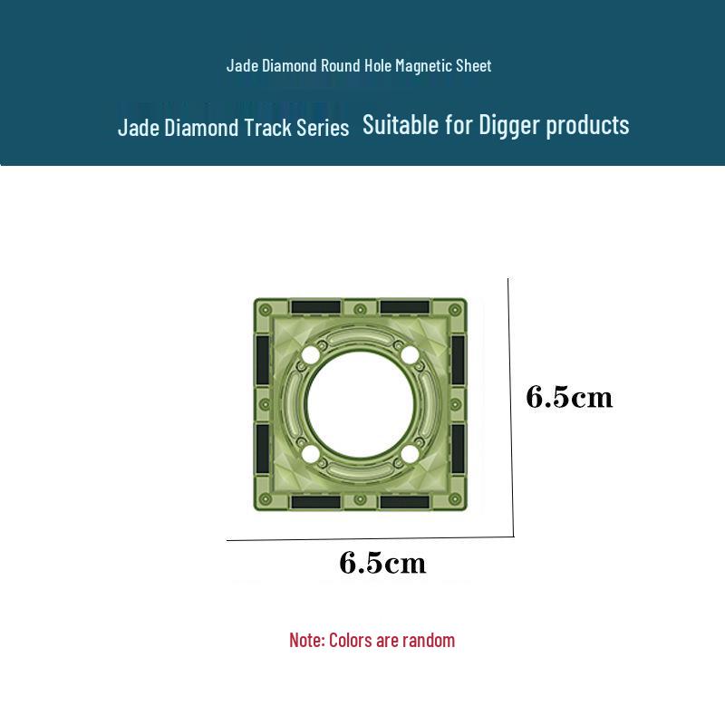 Genuine Magnetic Tiles Replacement Parts - Magnetic Car Accessories for Educational Building Toy