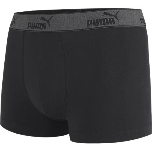 PUMA Men's Underwear, Basic Style, 95% Cotton Breathable Sports Boxer Briefs, 3-Pack