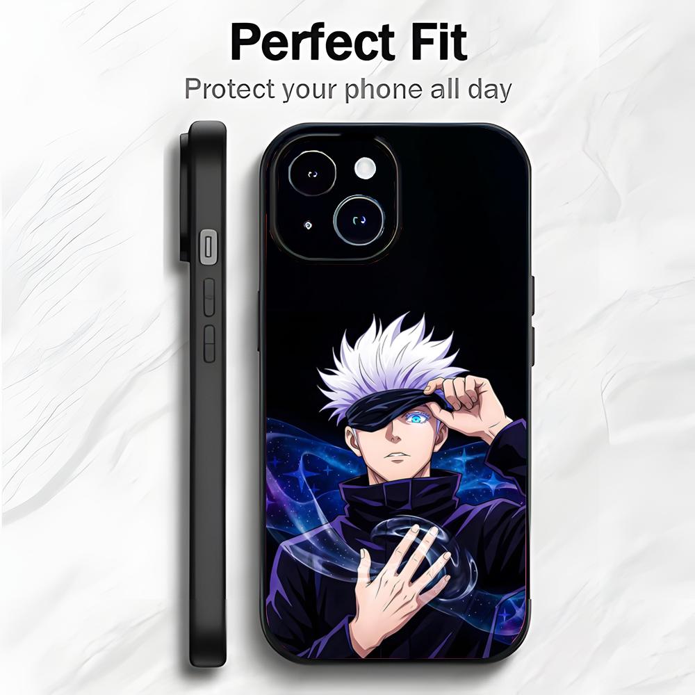 

Supernatural Japanese Anime J-Jujutsu Kaisen Phone Case Phone Case Soft Packaging Lightweight For iPhone17 16 15 14 13ProMax iphone12promax