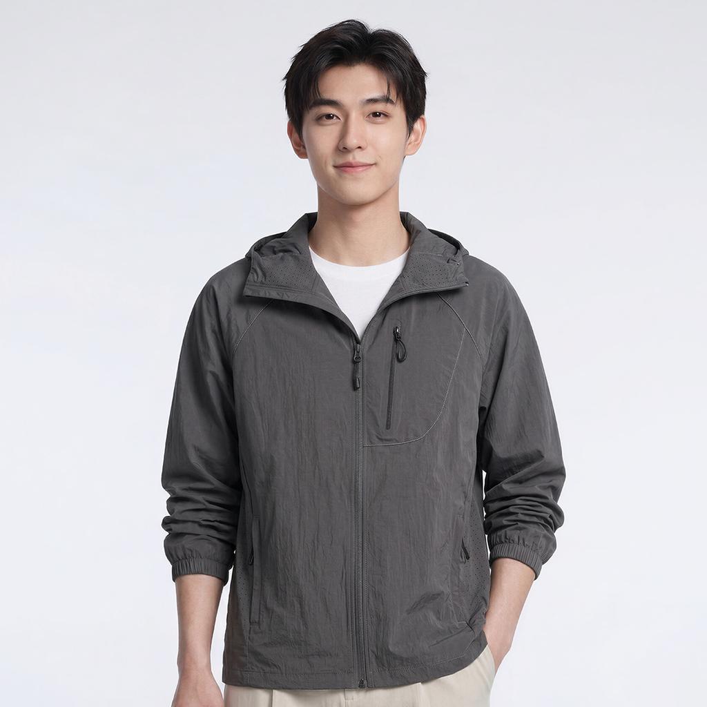 Ice silk nylon sunscreen clothing for men and women summer UV protection 1011 new light and breathable outdoor fishing sunscreen clothing