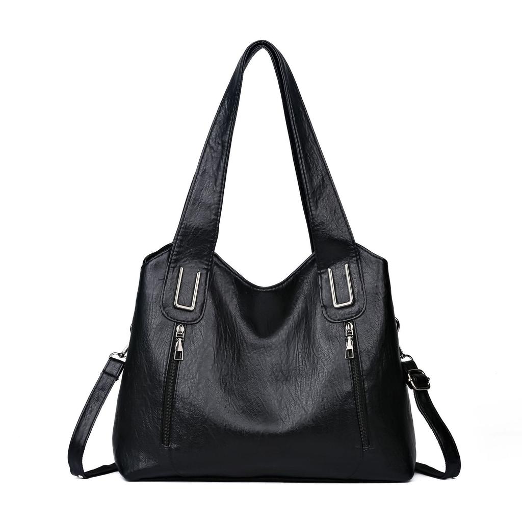 Large Capacity Tote Shoulder Crossbody Bag Women 2026 Fashi Versatile Casual Top Handle Handbag
