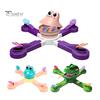 Electric Dinosaur Feeding Game Toy Movable Big Mouth Frog Food Launcher Multiplayer Competitive Educational Animal Feeding Toy Toddlers Boys Girls