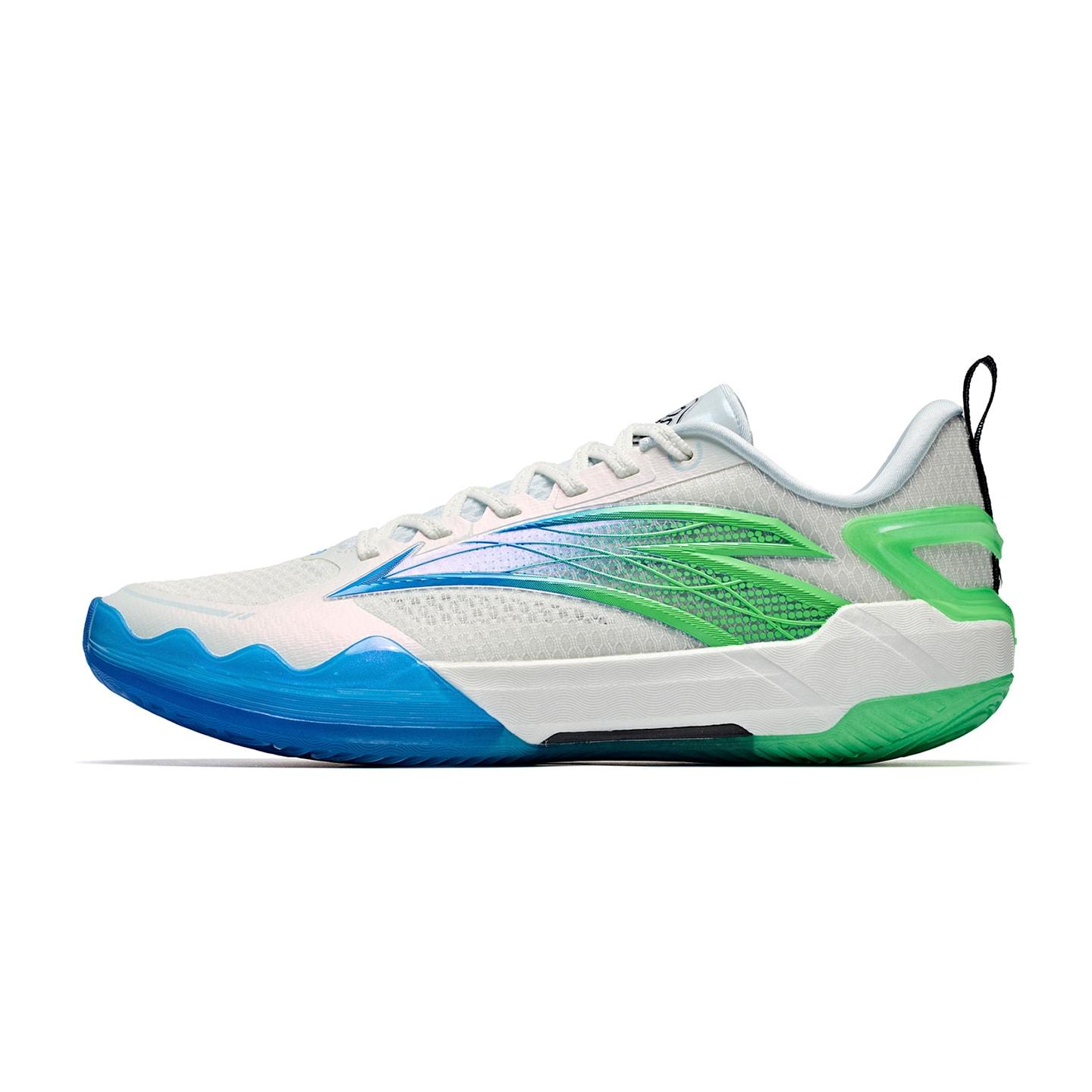 Chaussures de Basketball ANTA Splash 8 Homme Basse Beige Blanc-1 45
