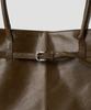 Ttudement Classic Belt Square Bag Brown