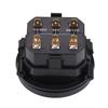 Battery Indicator LED Battery Indicator 12V/24V/36V/48V/72V LED Digital Battery Indicator Gauge with Hour Meter for  Cart