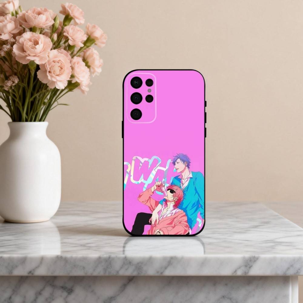 A-Ayato Yuri-S Y-Yarichin C-Club Phone Case For Samsung S25,S24,S21,S22,S23,S30,Ultra,S20,Plus,Others Soft Black Case
