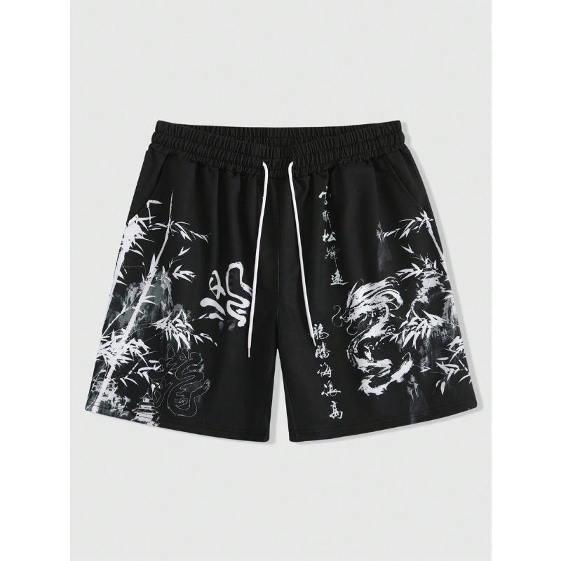 Men's Summer 3D Printed Sporty Casual Shorts