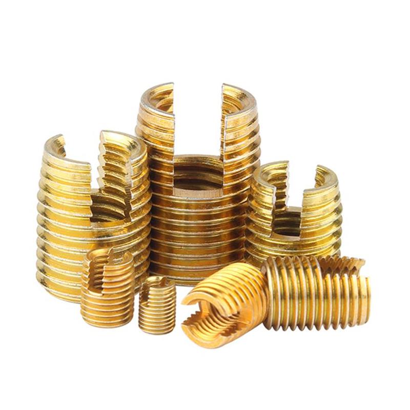 Self-Tapping Thread Inserts - M2-M12, M14~M20, Slotted Type Screw Bushings for Thread Repair