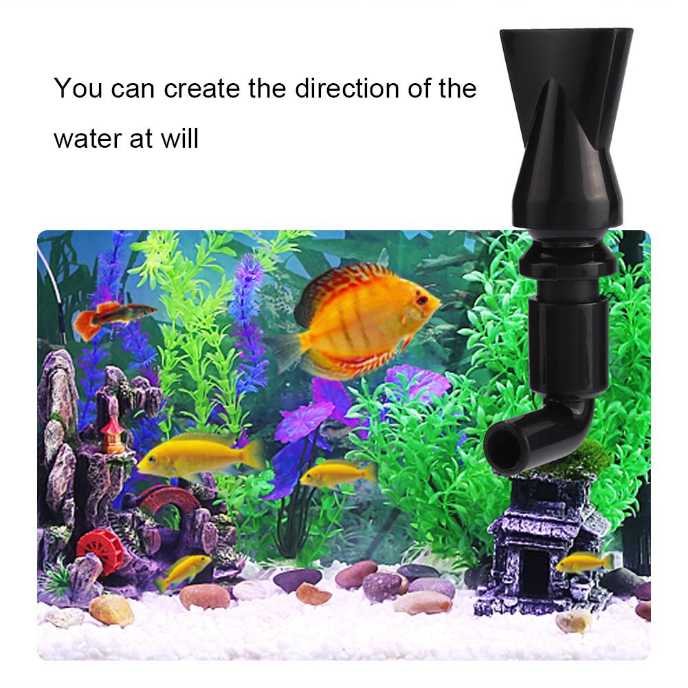 5Pcs Aquarium Water Outlet Return Plastic Duckbill Nozzle Fish Tank Pump Fitting(S)