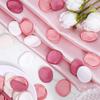 200PCS Silk Rose Petals for Wedding Pink Mixed Flower Petals for Flower Girl Basket Aisle Scatter Dinner Table Centerpieces Party Bridal Shower