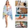 Schwimmende Delfine Sommer Strandtuch Meereswellen Meeresleben Druck Hotelhandtücher Badezimmer Reise Für Zuhause Spa Baby Strand Sauna Bad