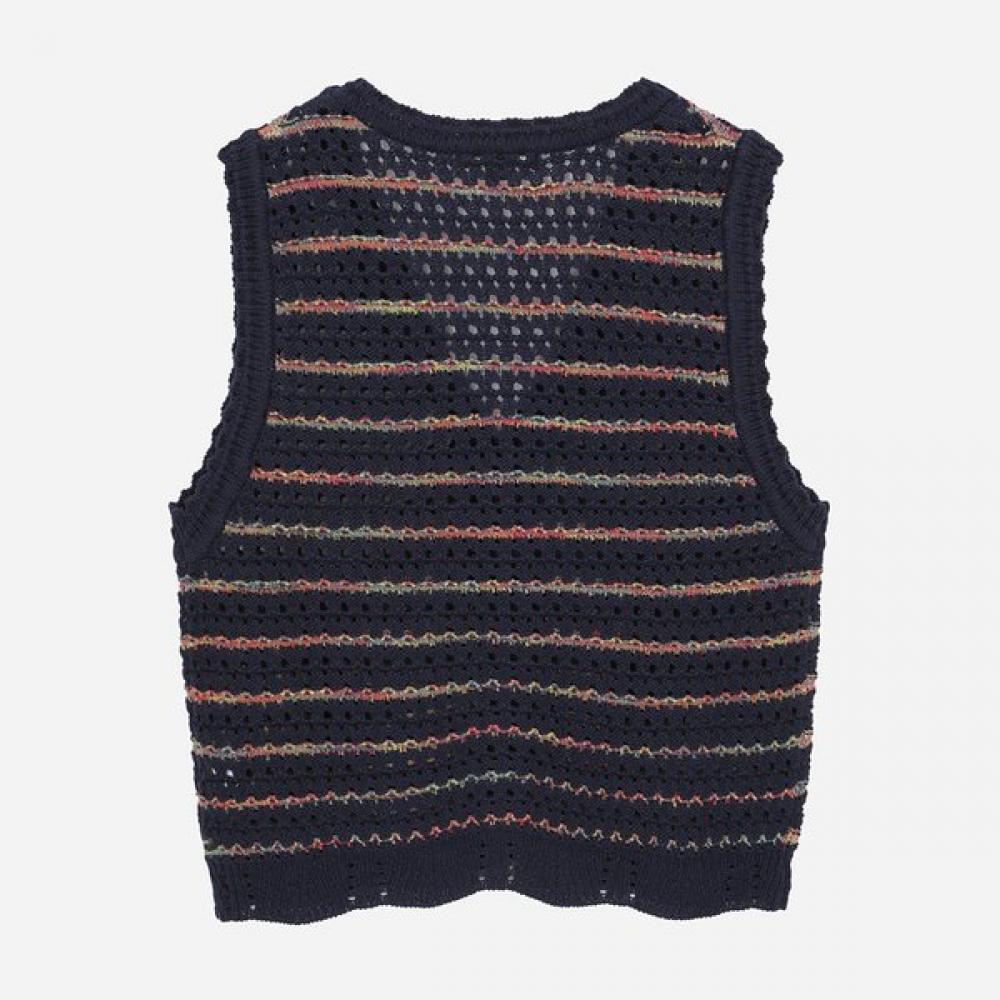 Thursday Island Women S Multi Color V Neck VeSt t264mVt234w