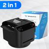 Mélangeur de cartes - SHOPWISE - Rechargeable - Silencieux - 2 modes (auto/manuel) - Format compact