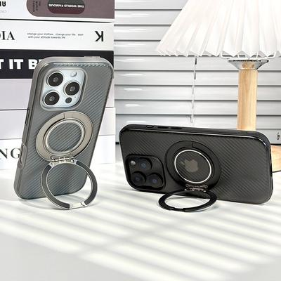 Handyhülle mit Kohlefaser-Muster und koreanischem High-End-Feeling für Apple 16 Schutzhülle für IPhone 17 Handyhülle