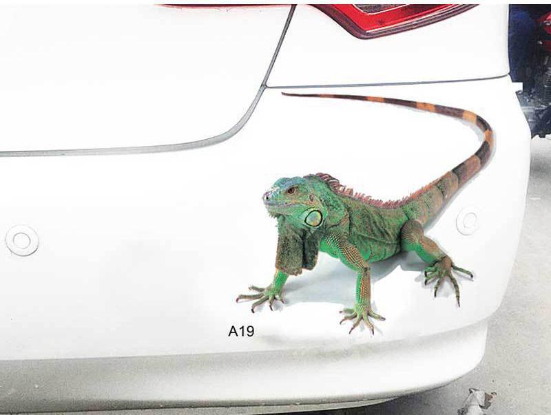 3D Spin Hagedis Schorpioen Autosticker Waterdicht PVC Autostyling Autosticker Autokap Dierenstickers Autodecoratie