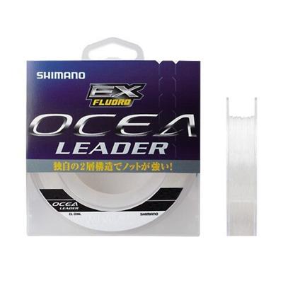 SHIMANO Shock Leader Ocea EX Fluorocarbon 50m, 22#, 80lb Clear, CL-O36L Fishing Line