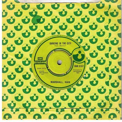 7inch Record MARSHALL HAIN - Dancing In The City HAR5157 Harvest 1978 UK Rock Used