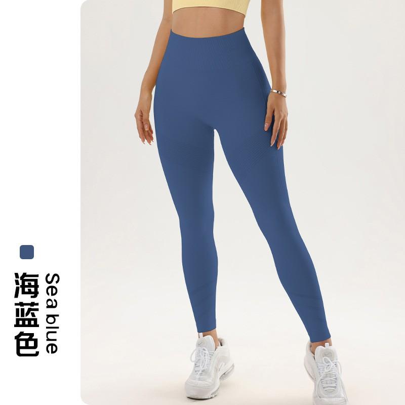 High-Waisted Seamless Yoga Leggings Women Tummy Control Butt Lifting Slim Fit Workout Pants