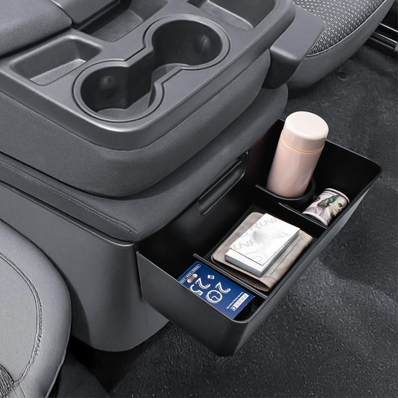Center Console Hanging Storage Organizer For -2025 Chevy Silverado/GMC Sierra Interior Armrest Hanging Car Storage Box Tray