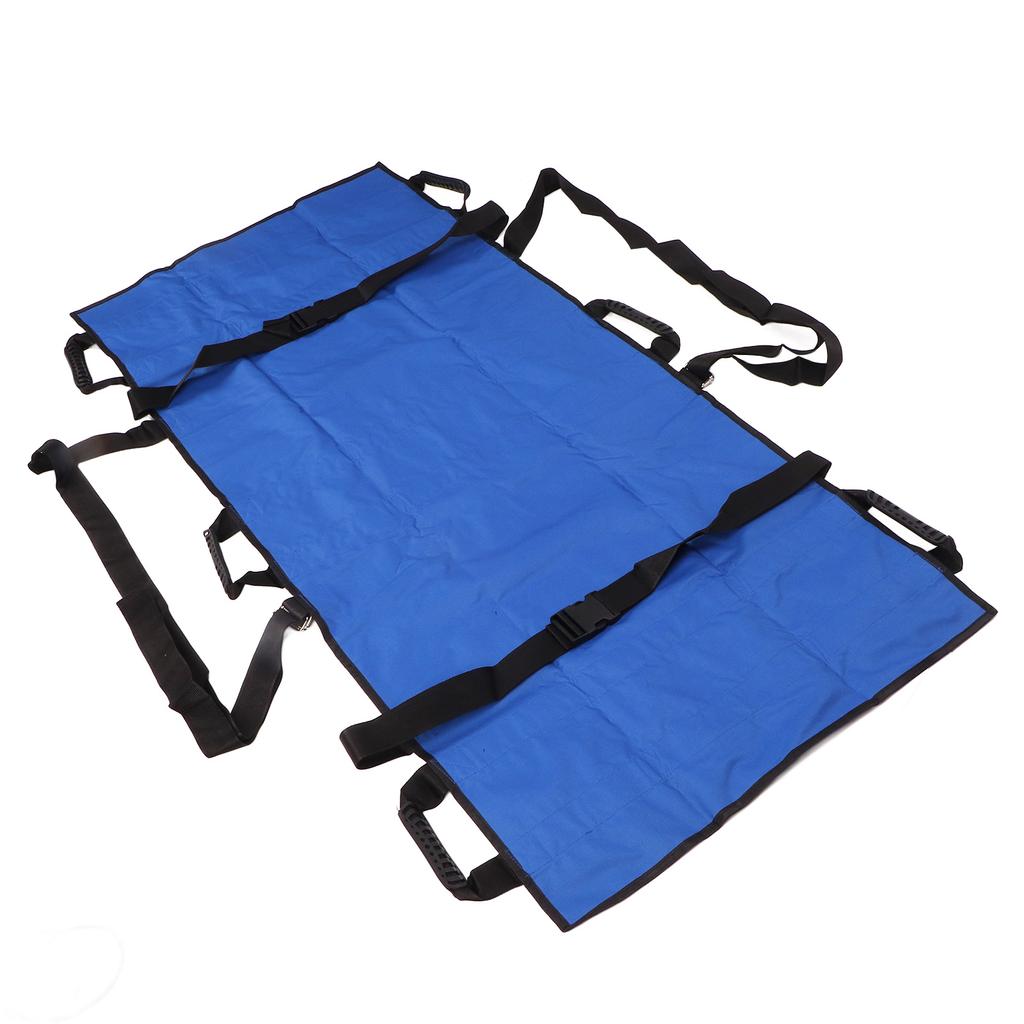 Reusable Washable Patient Transfer Sheet Bed Repositioning Pad with Reinforced Handle for Turning Lifting