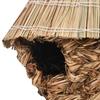 Kolip Hand Woven Hummingbird House, Outside Bird Hut, Hummingbird Houses Nest, Grass Hanging Wren Finch Song Birds House