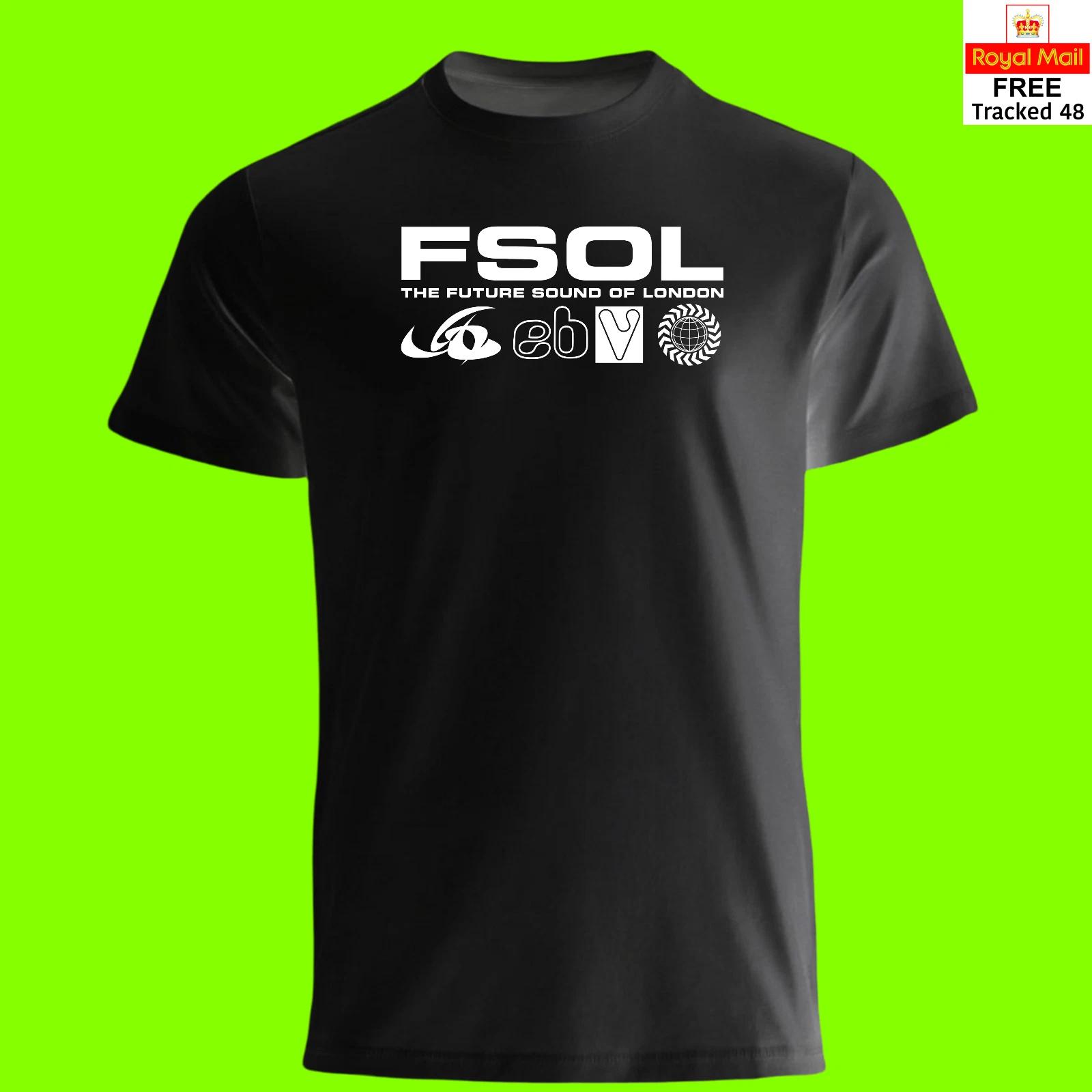 Future Sound Of London - T Shirt - Techno House Rave Music Group Festival 90s XL