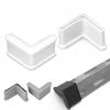 4/8/12PCS Angle Steel End Caps Corner Protector Caps Right Angle Blanking End Caps  Storage Shelves