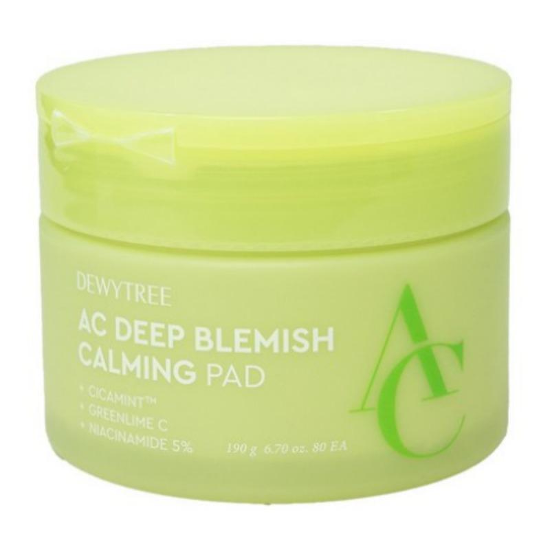 Dewytree AC Deep Spot-Calming & Blemish Pads – 80 Pads (190 g)