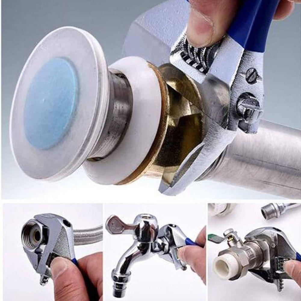 Large Opening Adjustable Wrench Multi-Function Bathroom Wrench Universal Spanner  Repair Tool