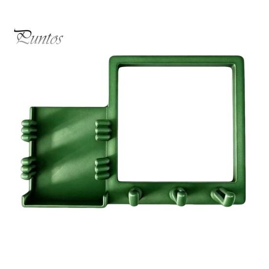 Vintage Home Decor Switch Hook, Wall Mounted Space Saving Design, Remote Control Durable Coat Hooks Storage Box, Key Holder for Living Room