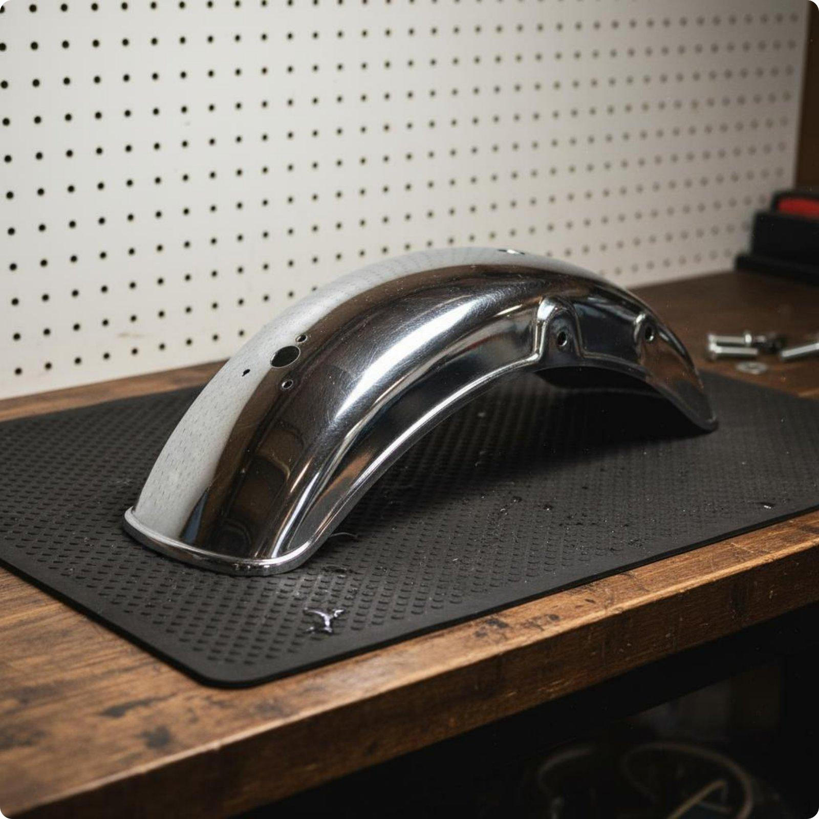 Motocikla dubļusargs Metāla aizmugurējais spārns Custom