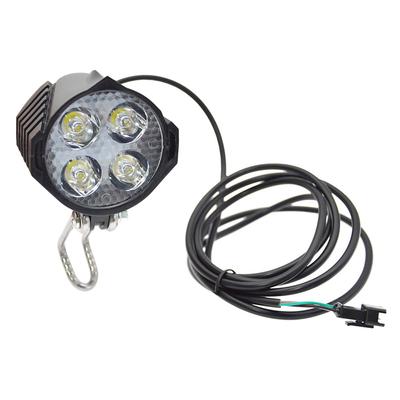 12W LED přední světlo pro elektrokolo Bodové světlo Vysoká svítivost Klakson Přední světlo pro elektrickou koloběžku Bezpečnostní varování Cyklistické vybavení