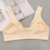 Large Size Front Opening Middle-Aged and Elderly Mother Bras with Front Buckle; No Steel Rings or Sponges.