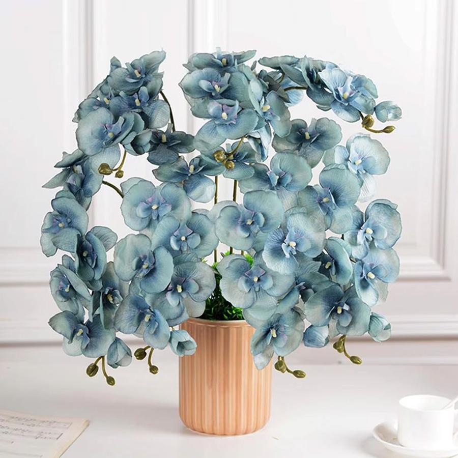 1/3pcArtificial Flowers Silk Butterfly Orchid Home Room Table Decor Wedding Outdoor Yard Garden Bridal Bouquet DIY Garland Gifts