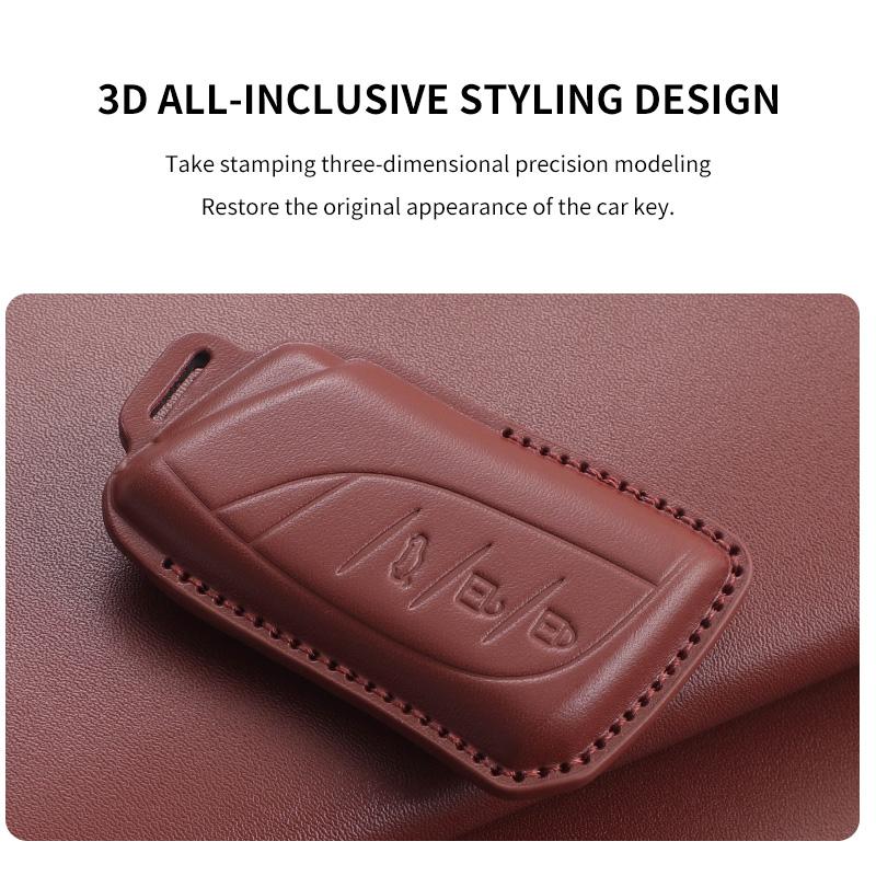 Auto Key Fob Case Housing Fit For Lexus Nx Gs Rx Is Es Gx Lx Rc Es300H Es200 Rx350 Rx300 Rx350H Nx260 Intelligent Key Fob Cover Key Ring Auto