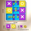 Updated Interesting Tic Tac Toe Board Game Educational Strategy Games for Kids Logical Thinking Parent-child Interactive Toy