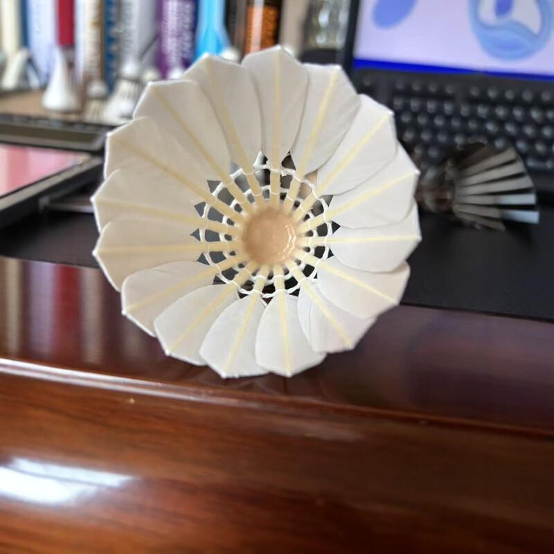 Mussel Unbranded Goose Feather Badminton Shuttlecock 77