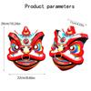 Chinese Lion Dance Costume Mask Theatrical Mask Full Face Mask Halloween Cosplay Mask For Women Men Cosplay Photography