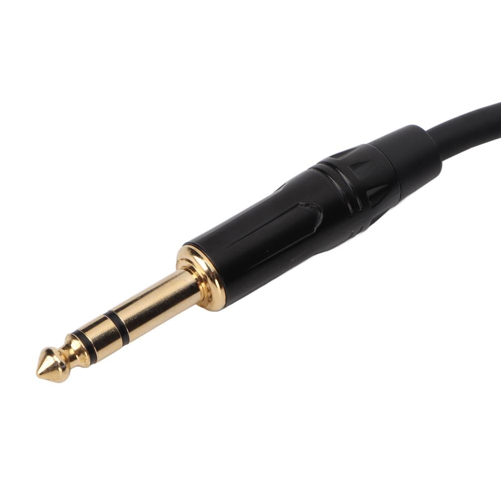 3 Pin 6.35mm To XLR Cable Plug and Play Stereo 1/4 Inch To XLR Balanced Cord  Audio Interfaces