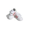 Adidas Focus Breathein Breaknet 2.0 Abrasion Resistant Low top Toddler Shoes White Red Infant And Toddler HP8974