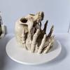 Gothic Skull Resin Rings Holder With Multifunctional Use As Jewelry Tray Or Ashtray