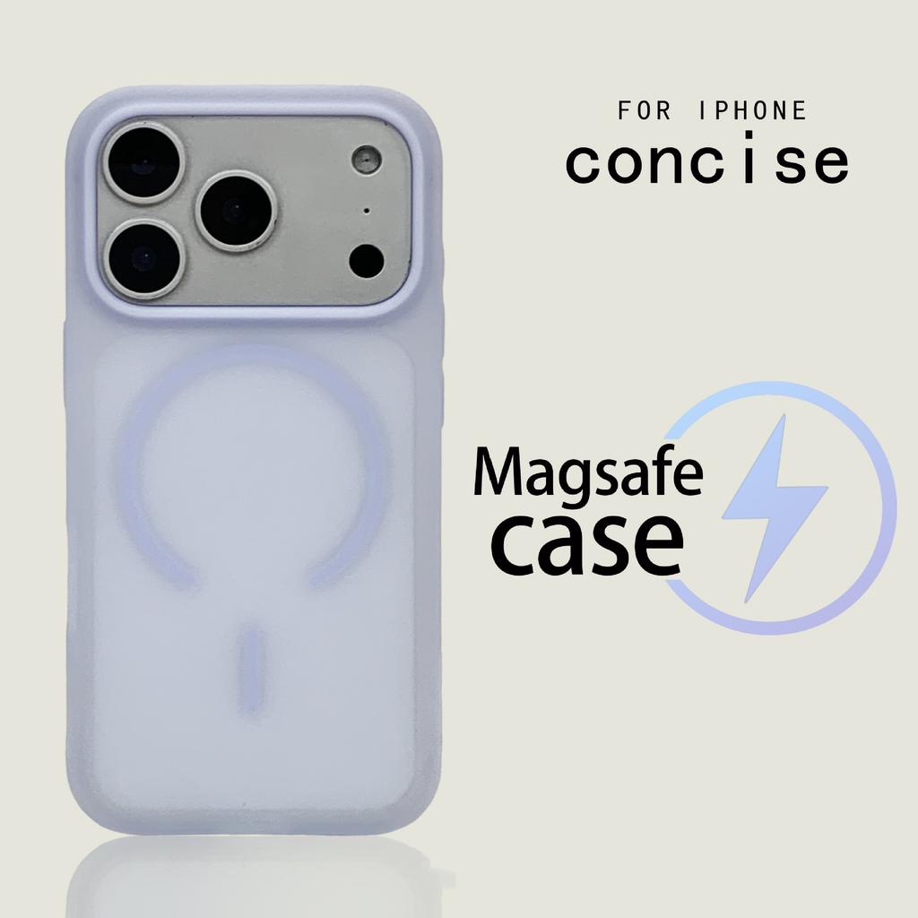 Applicable to iPhone17promax liquid silicone light and thin ice-penetrating mobile phone case Apple 16 fog sand magnetic protective case