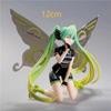 New Hatsune Miku Hatsune Anime Figures Collecting Summer Bikini Sweet Girl Pvc Action Figures Glow Dancer Model Toys