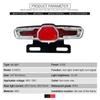 36v48v 3-in-1 Led Rear Light Taillight High Brightness Turn Signal Lamp Warning Light Electric