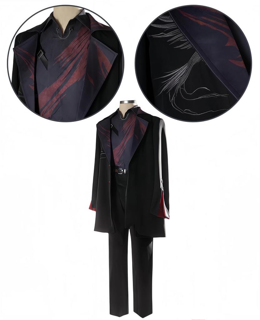 Koi to Miku Cosplay Male Koi Miku Combat Uniform Popular Game Costume Blackout Size [NOKIJP] Costume, Shin, Protagonist, Protagonist, Cosplay, Set,