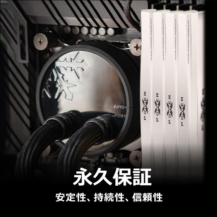 Silicon Power DDR5 64GB Zenith 6000MHz CL30 UDIMM Desktop PC Memory DRAM SP064GXLWU60AFDG White (2x32GB) (PC5-48000) 288-pin 1.35V